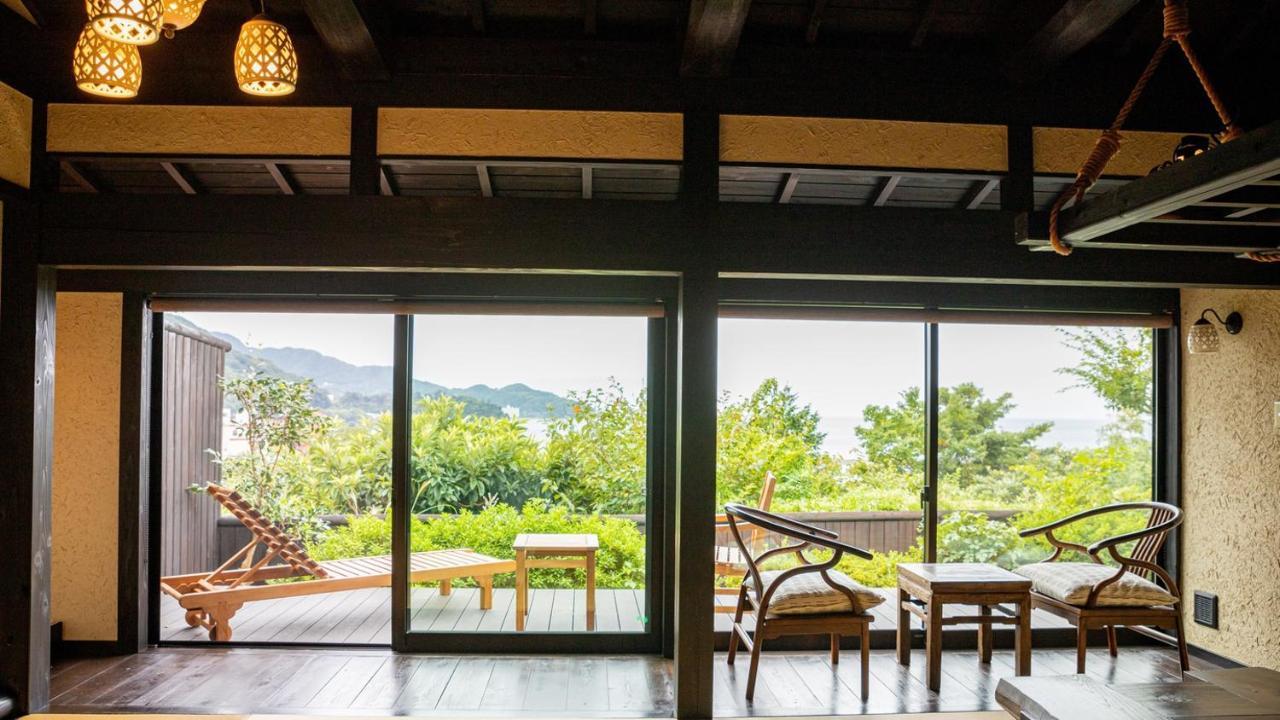 森の入り江の離れ宿 無雙庵枇杷 Izu  Exteriör bild