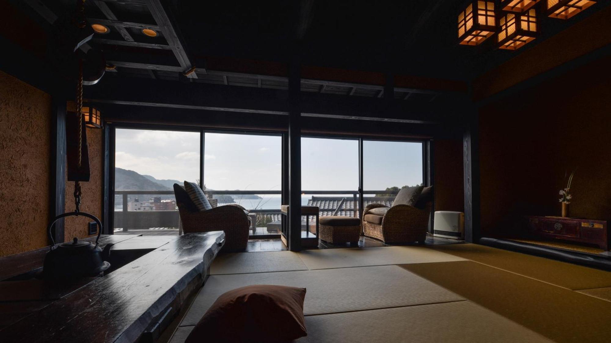 森の入り江の離れ宿 無雙庵枇杷 Izu  Exteriör bild